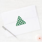 Green Shippo Triangle Stickers (Umschlag)