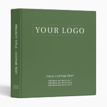 Green Simple Minimal Business Logo-Werbeaktion
