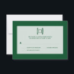 Green Simple Torah Bar Mitzvah UAWG RSVP Karte<br><div class="desc">Ein grafisches Bild einer Tora macht auf dieser einzigartigen Bar Mitzvah-Antwortkarte ein beeindruckendes Bild. Ein smaragdgrüner Hintergrund gleicht ein abgerundetes rechteckiges Panel mit einem modernen, grafischen Bild einer Torah aus. Darunter druckt ein benutzerdefinierter Antworttext. Das Gegenteil hebt den Namen und das Datum des Bar Mitzvah-Jungen hervor. Erhältlich in alternativen Farben...</div>