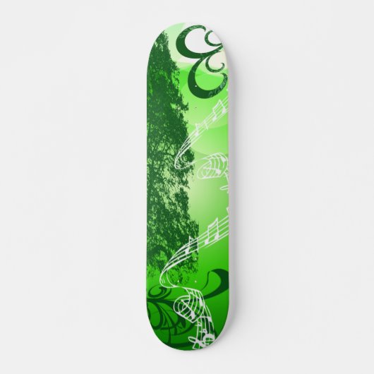 Green SingSong - Skateboard (Vorne)