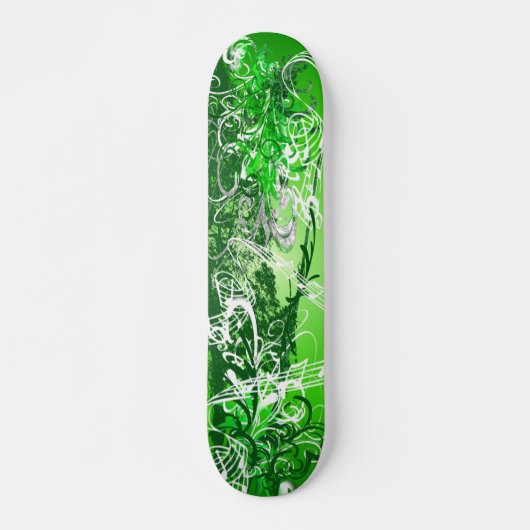 Green SingSong Skateboard (Vorne)