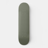 Green Skateboard Deck mit zwei Tonen Moos - indivi (Vorderseite)