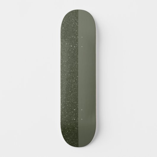 Green Skateboard Deck mit zwei Tonen Moos - indivi (Vorderseite)
