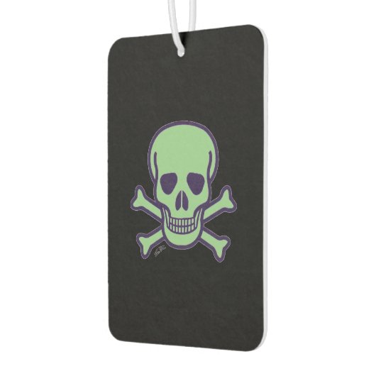 Green Skull Black Car Lufterfrischer (Links)