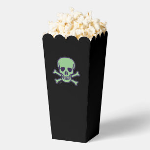 Green Skull Black Popcorn Boxen Geschenkschachtel