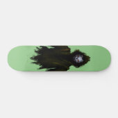 Green Skull Ghost Skateboard (Horizontal)