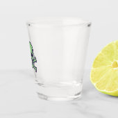 Green Skull-Shotglas Schnapsglas (Rechts)