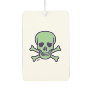 Green Skull White Car Lufterfrischer