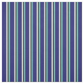 Green, Sky Blue, Black, Light Cyan & Midnight Blue Stoff (Muster)
