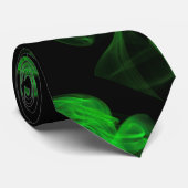 Green Smoke Krawatte (Gerollt)