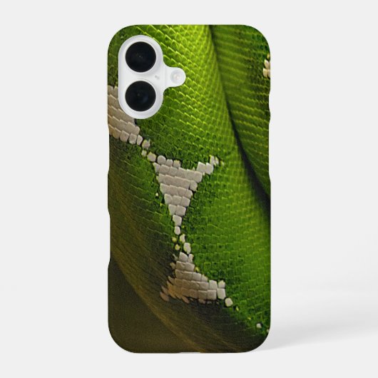 Green Snake * Case-Mate iPhone Case 16 Hülle (Rückseite)