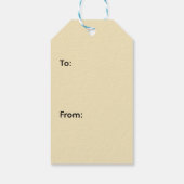 Green Snake Geschenkanhänger (Rückseite)