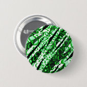Green Snake Skin Camouflage Button (Vorne & Hinten)