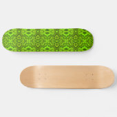 Green Snake Texture SkateBoard (Horizontal)