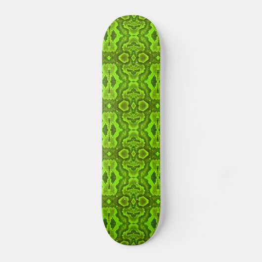 Green Snake Texture SkateBoard (Vorderseite)