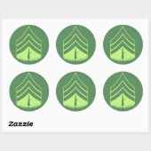 Green Soldier Sticker (Blatt)