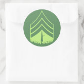 Green Soldier Sticker (Tasche)