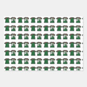 Green Spark Dancer Geschenkpapier Set (Vorderseite 3)