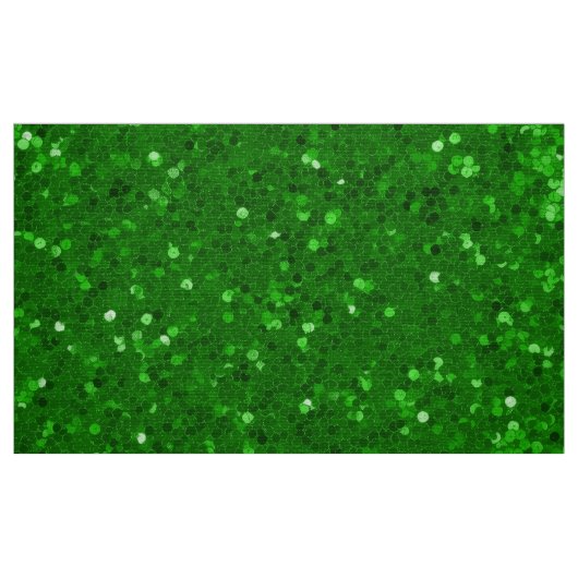 Green sparkling glitter pattern stoff (Fat Quarter (45,7 x 55,9 cm))