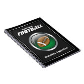 Green Sphere - Fantasy Football Notebook Notizblock (Rechte Seite)