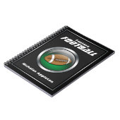 Green Sphere - Fantasy Football Notebook Notizblock (Linke Seite)