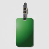 Green Sphere Gepäckanhänger (Vorderseite Vertikal)