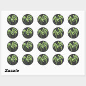 Green Spider Stickers (Blatt)
