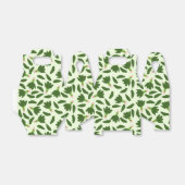 Green Spinach Blätter Muster Geschenkschachtel (Ungefaltet)