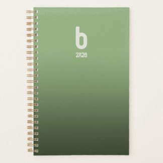 Green Spiral Planner – 2026 Breath Planer