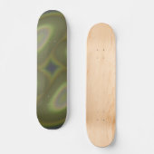 Green Spirals Skateboard (Vorderseite)