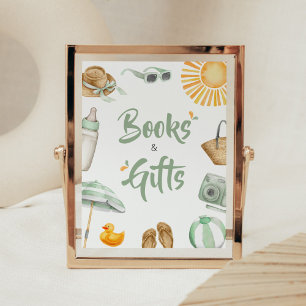 Green Splish Splash Baby Duschbücher und Geschenke Poster