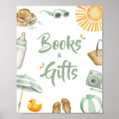 Green Splish Splash Baby Duschbücher und Geschenke Poster (Vorne)