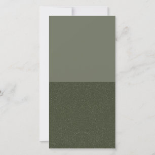 Green Split Texture Flat Card - Anpassbar Ankündigung