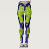 Green Splotches  Leggings (Vorderseite)