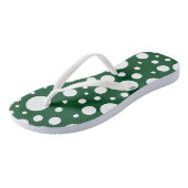 Green Spots Flip Flops Badesandalen (Schrägansicht)