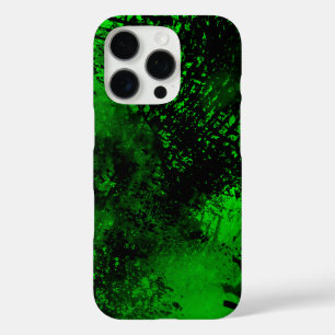 Green Spray Paint Effect iPhone 16 Fall Pro Hülle