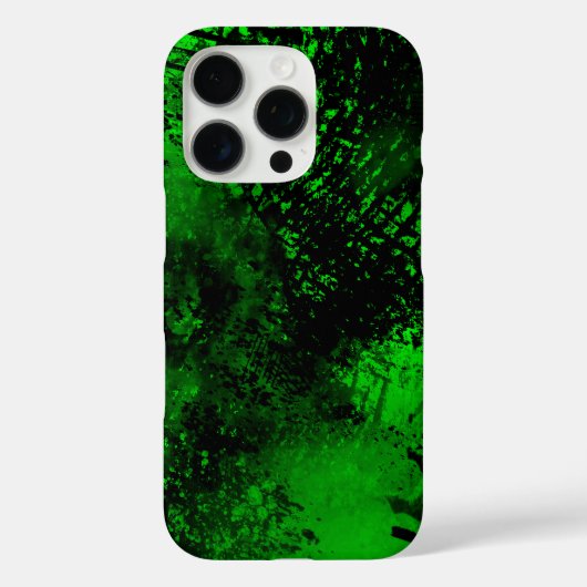 Green Spray Paint Effect iPhone 16 Fall Case-Mate iPhone Hülle (Rückseite)