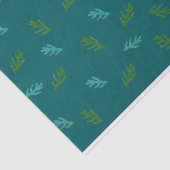 Green Spruce Twigs - Aufstieg eines Waldes Seidenpapier (Ausschnitt)