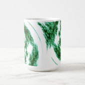 Green Spun Thread Kaffeetasse (Mittel)