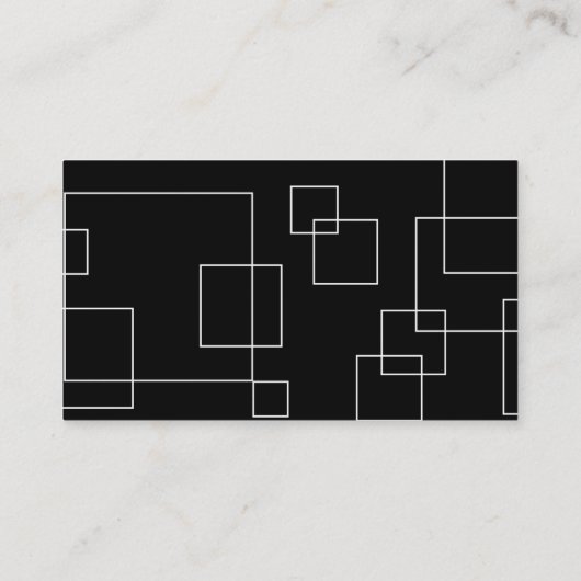 GREEN SQUARES Berufliche Visitenkarte (Rückseite)