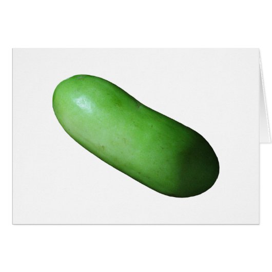 Green Squash (Winter Melon Card) (Vorderseite (Horizontal))