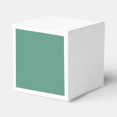 Green Squiggles Upsherin Gunst Box Geschenkschachtel (Rückseite)