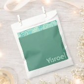 Green Squiggles Upsherin Gunstbeutel Geschenktütchen (Ausgeschnitten)