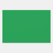 Green St Patrick's Day 2024 Elegant Classy Trendy Geschenkpapier Set (Vorderseite 2)