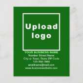 Green St. Patrick's Day Business Sale Flyer (Hinten)