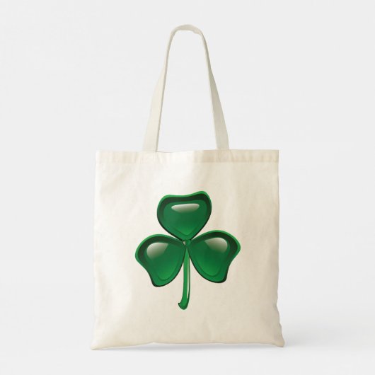Green St Patricks Day Clove Tote Bag Tragetasche (Rückseite)