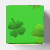 Green St. Patricks Day Gastgeschenk Boxes Geschenkschachtel (Oben)