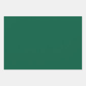 Green St Patricks Day Irish Patty's Heart Kleeblat Geschenkpapier Set (Vorderseite 2)