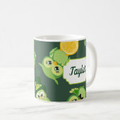 Green St. Patrick's Day Kaffeetasse (VorderseiteRechts)