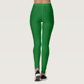 Green St Patricks Day Leggings | Kiss Me I'm Irish (Rückseite)